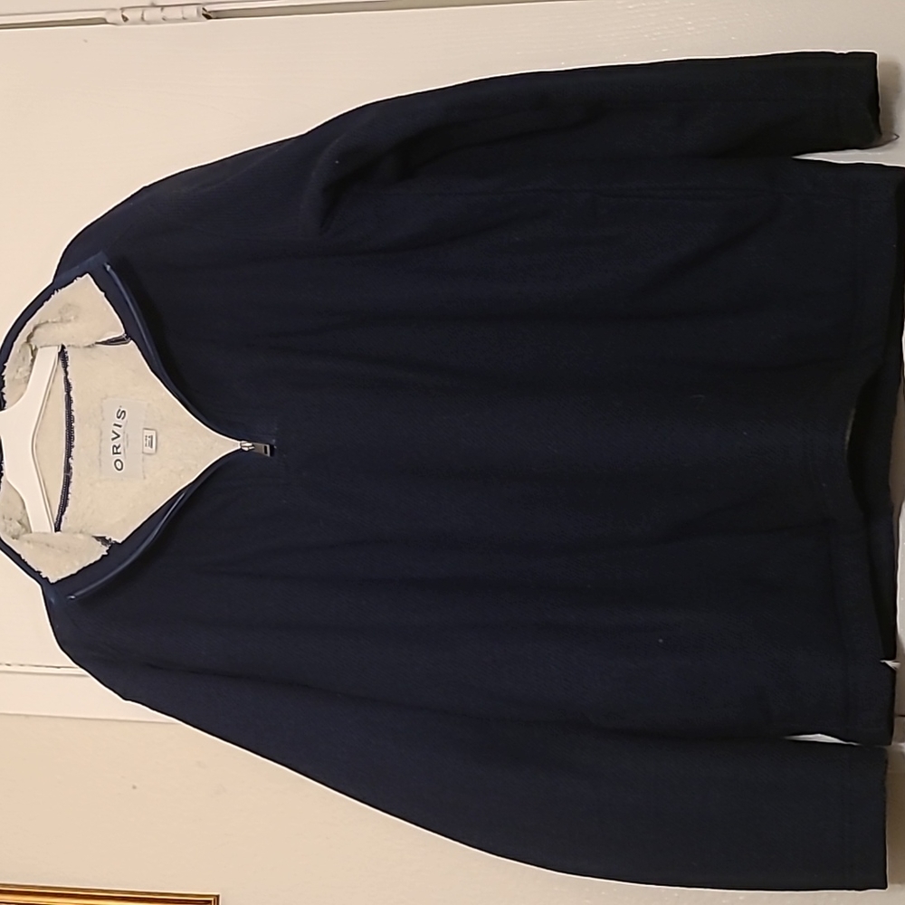 NWOT Mens sherpa lined pullover